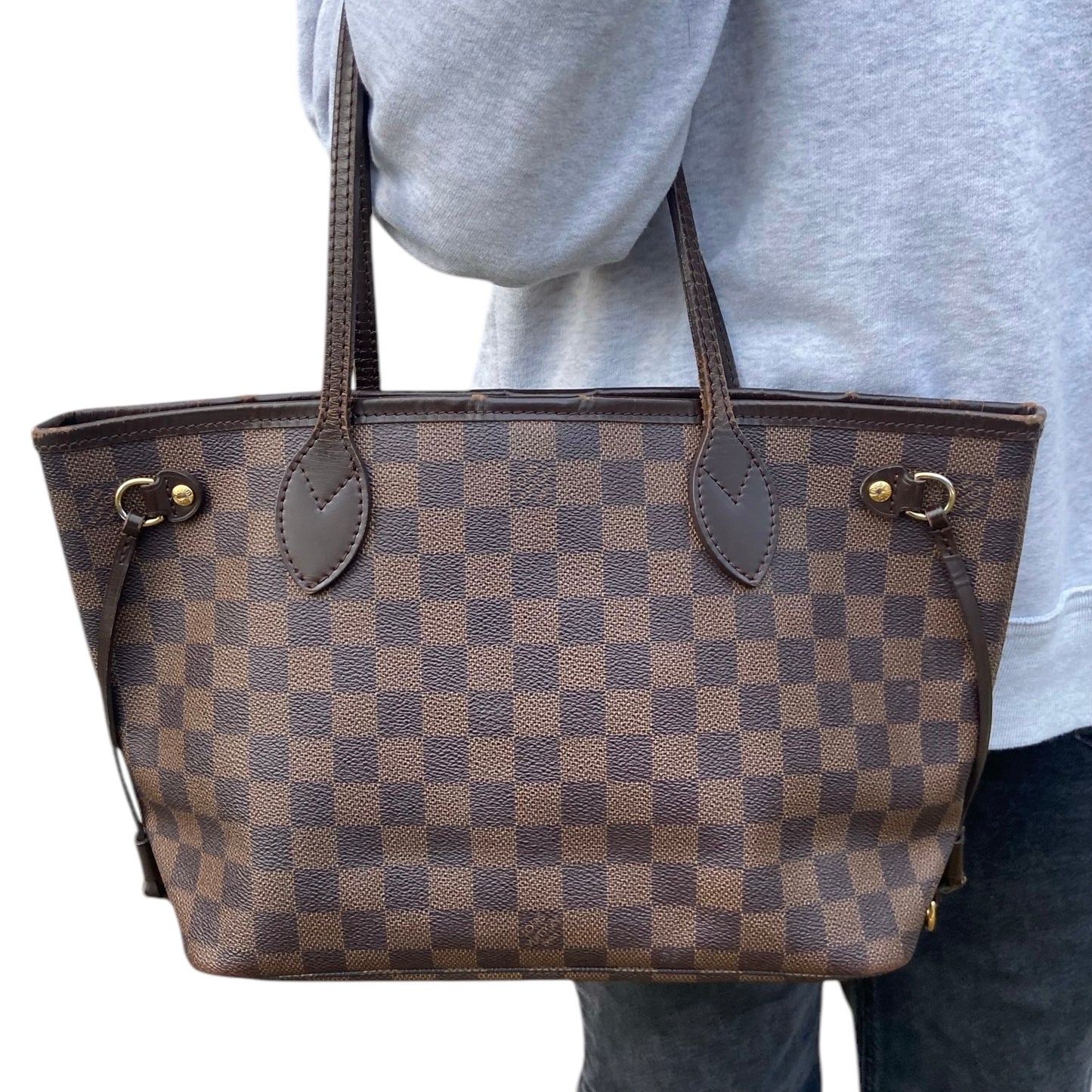 Louis Vuitton Neverfull PM Damier Ebene 100% authentic!