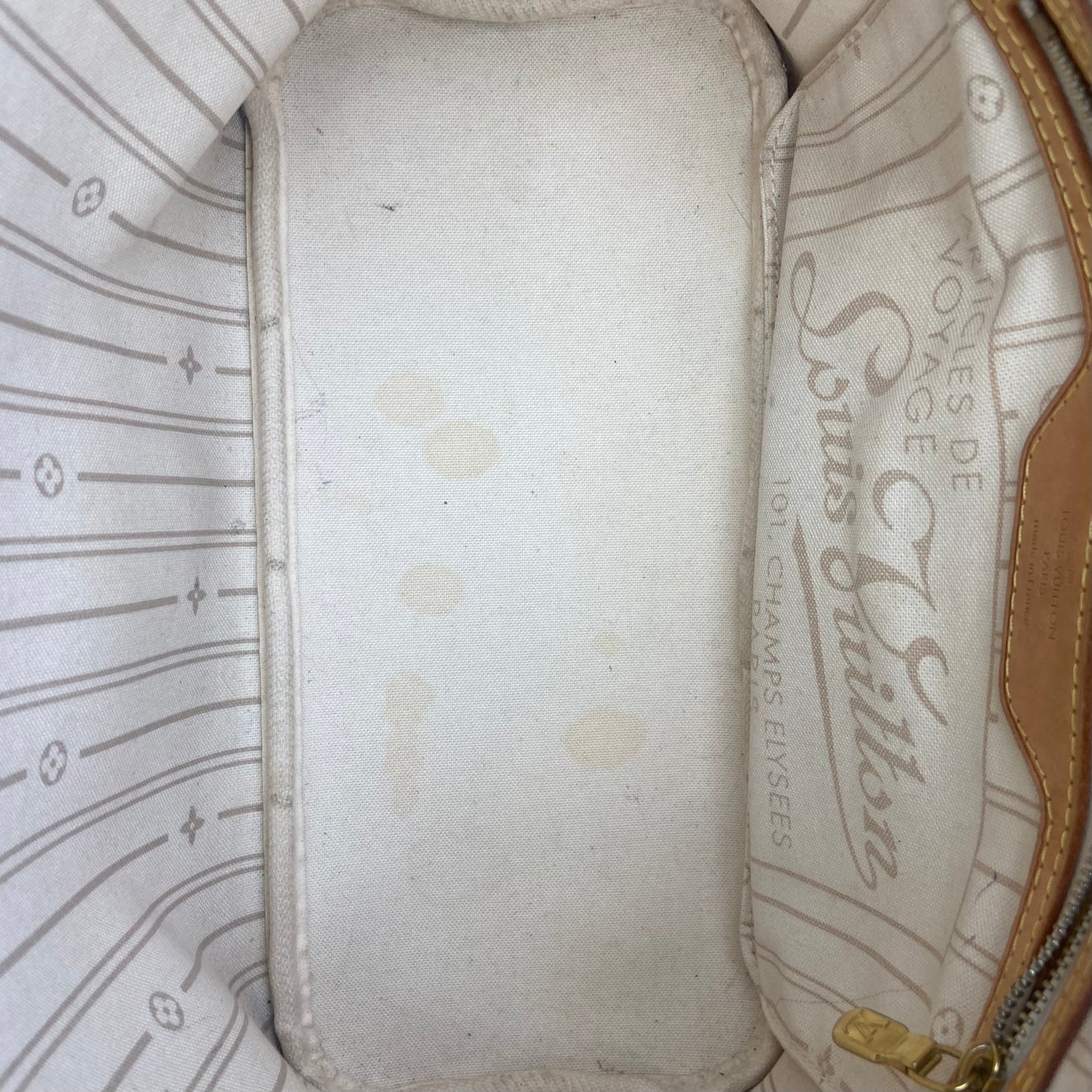 Louis Vuitton Neverfull pm Damier azur